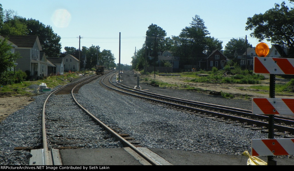 CSS Double Tracking Lafayette St looking East